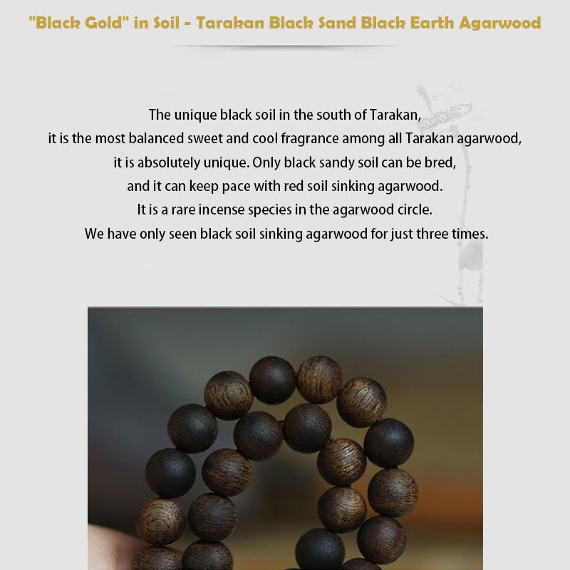 8 mm Adlerholz-Mala-Armband für Schutz und Gleichgewicht