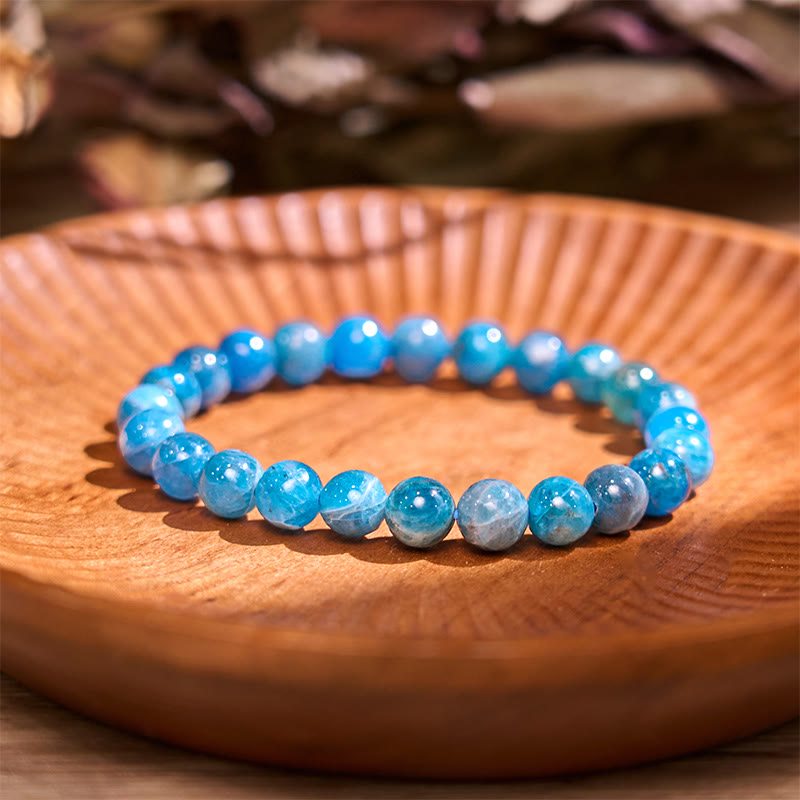 8 mm Apatit-Manifestation-Armband