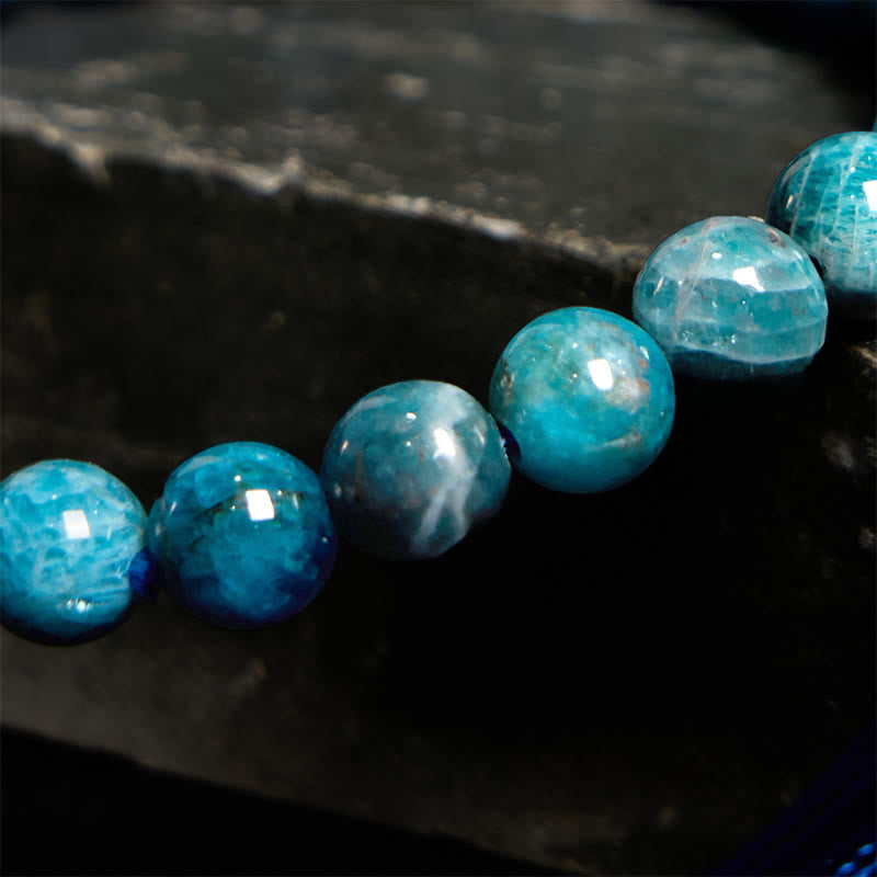 8 mm Apatit-Manifestation-Armband