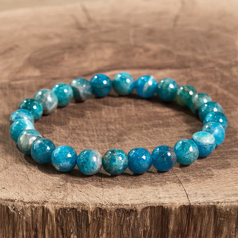 8 mm Apatit-Manifestation-Armband