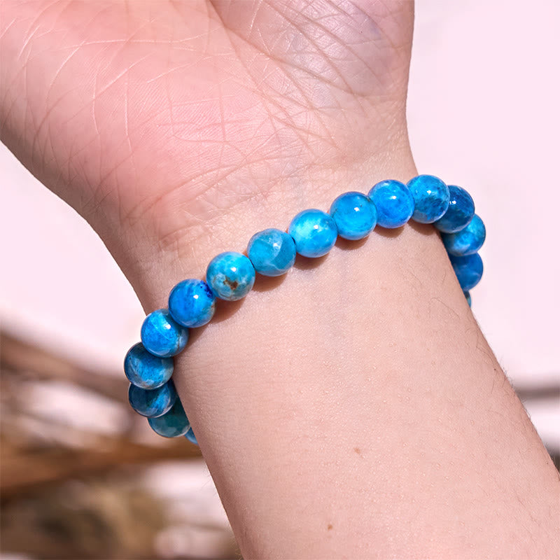 8 mm blaues Tigerauge-Armband für Ruhe und Gelassenheit