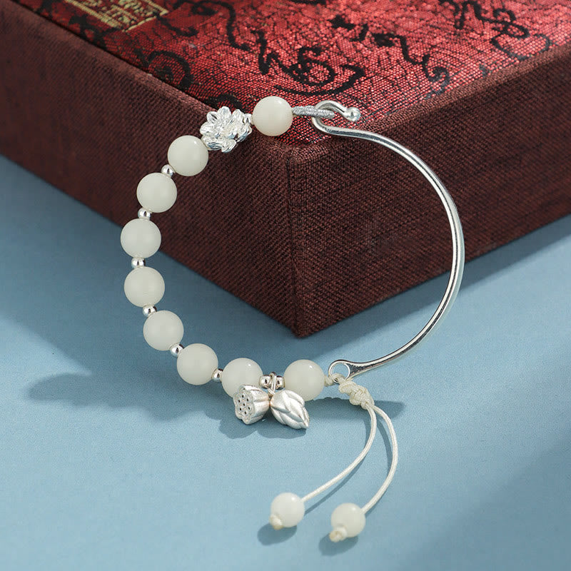 8 mm Bodhi Seed Lotus Armband für Glück und Reichtum