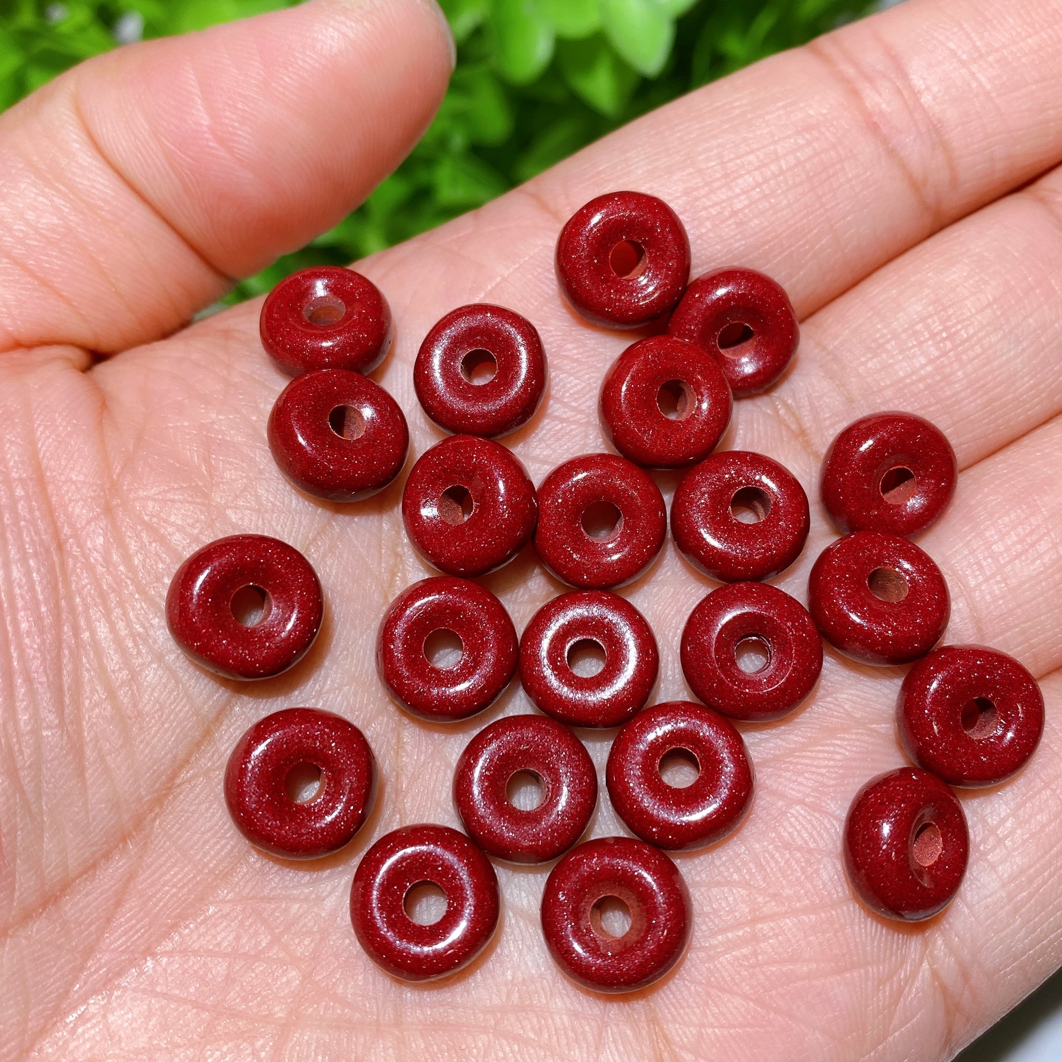 8mm Cinnabar Healing Bracelet for Energy & Protection