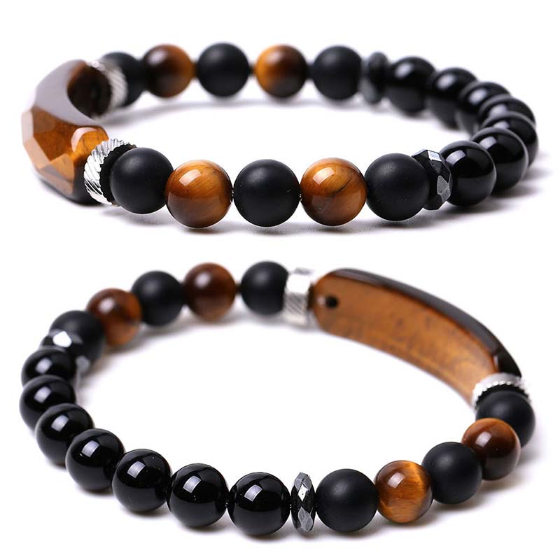 8 mm grünes Aventurin-Heilarmband für Glück und Gleichgewicht