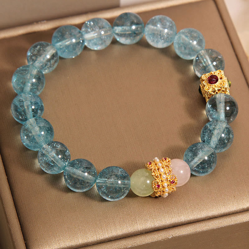 8 mm Kyanit-Armband mit heilender Kommunikation und spiritueller Wirkung