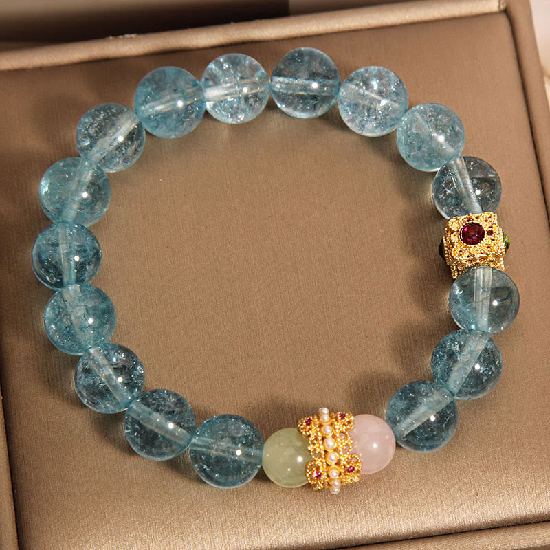 8 mm Kyanit-Armband mit heilender Kommunikation und spiritueller Wirkung