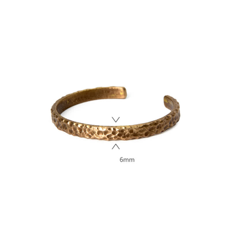8 mm Lavastein-Kupfer-Armband für spirituelle Balance