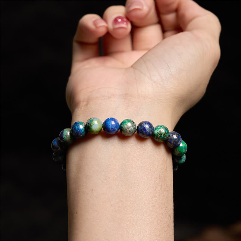 8 mm Lazurite Serenity Spirituelles Armband für Balance &amp; Frieden