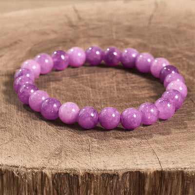 8 mm Lepidolith Inner Peace Spirituelles Perlenarmband