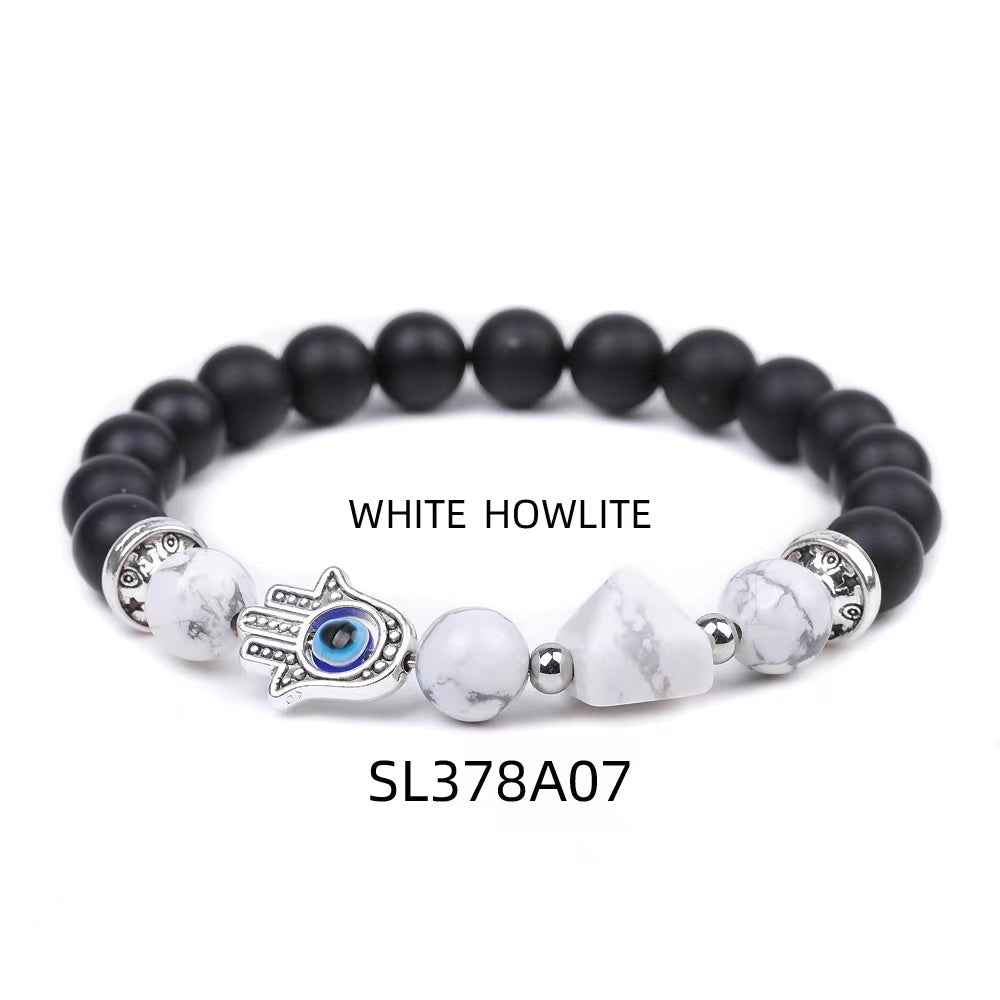 8mm Obsidian Crystal Healing Bracelet for Protection