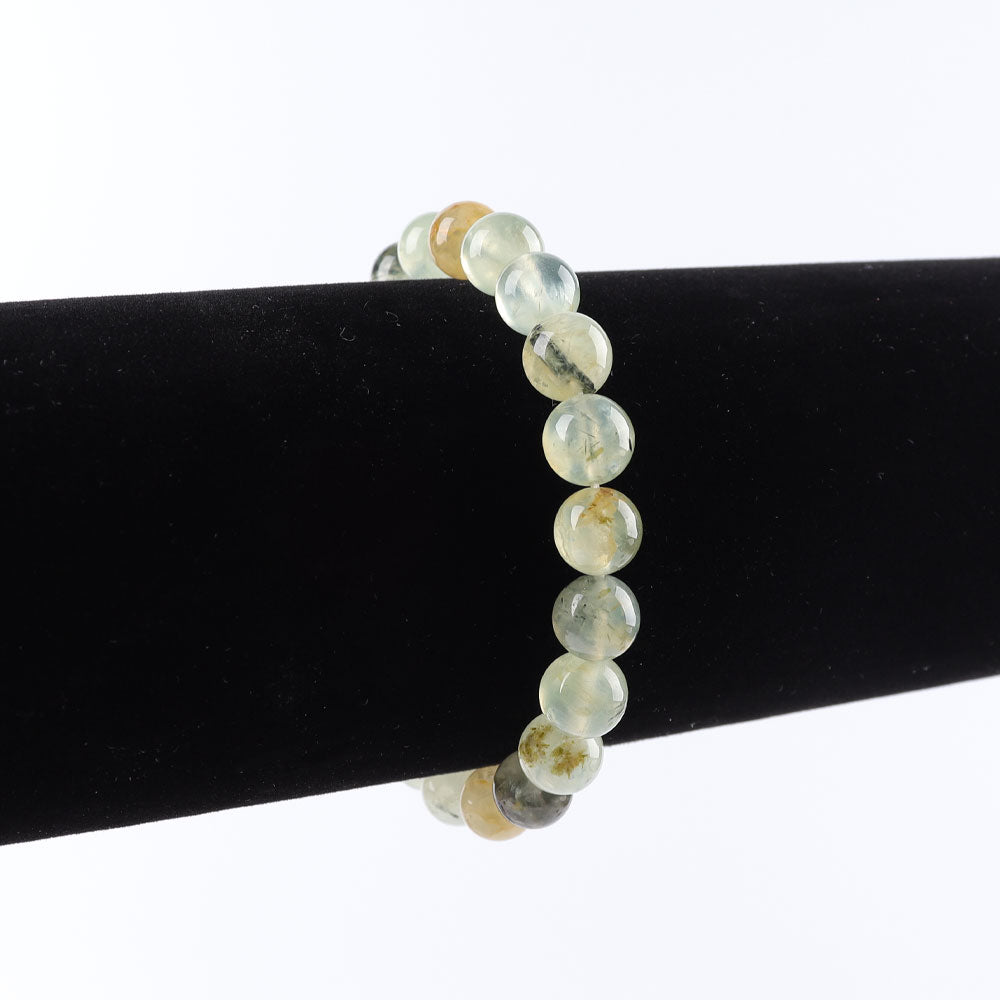 8 mm Peridot-Heilarmband für spirituellen Schutz