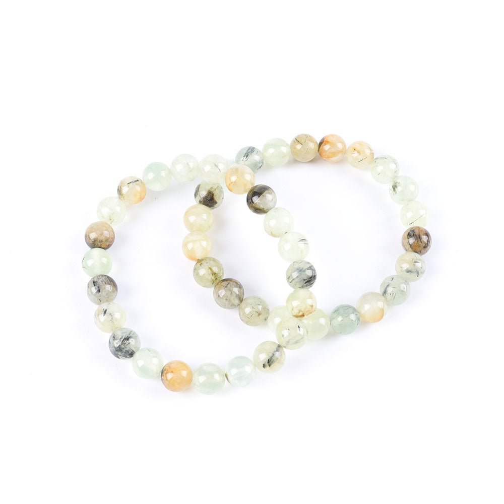 8 mm Peridot-Heilarmband für spirituellen Schutz