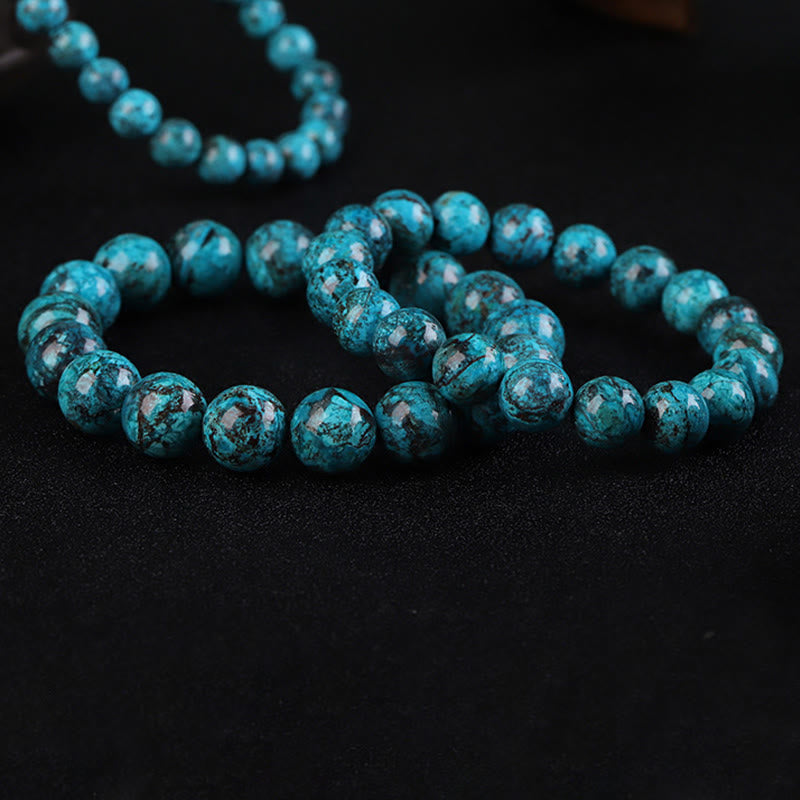 8 mm Phoenix-Stein-Armband für Stärke und Mut