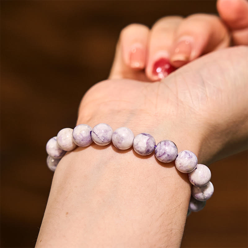 8 mm Sodalith-Armband für Harmonie, Ruhe und Intuition