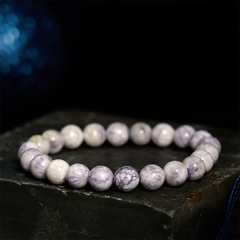 8 mm Sodalith-Armband für spirituelle Harmonie für Gleichgewicht