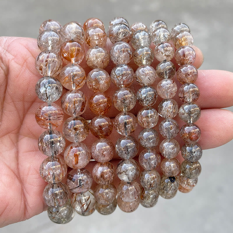 8 mm Super Seven spirituelles Schutzarmband