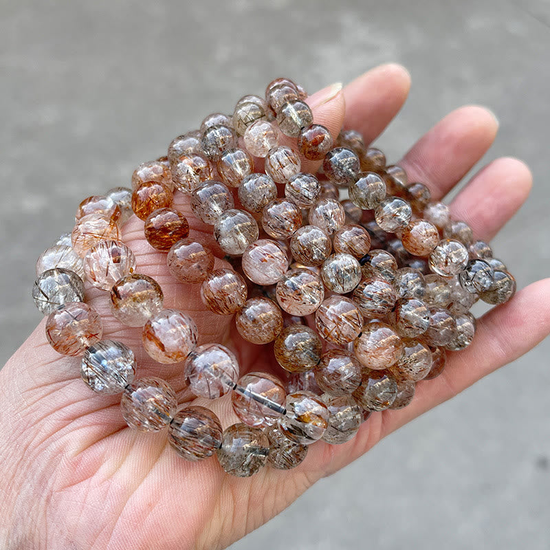 8 mm Super Seven spirituelles Schutzarmband