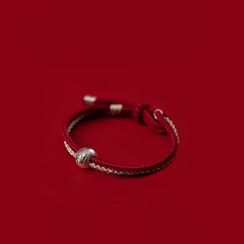 8 mm tibetisches Zakiram-Buddha-Armband für Reichtum und Schutz