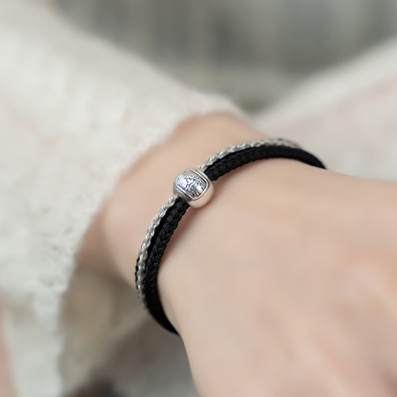 8 mm tibetisches Zakiram-Buddha-Armband für Reichtum und Schutz