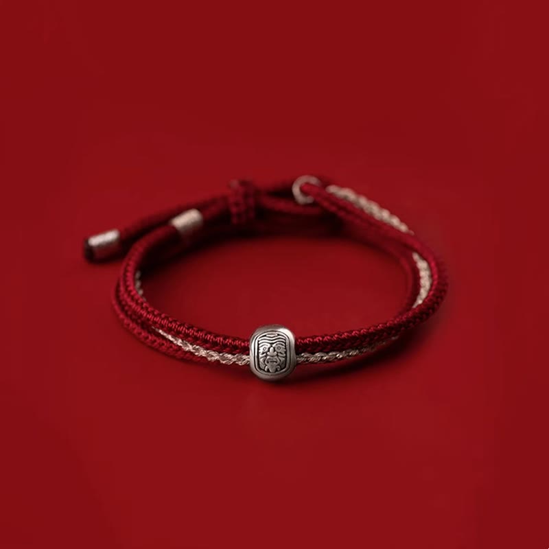 8 mm tibetisches Zakiram-Buddha-Armband für Reichtum und Schutz