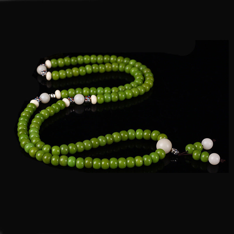 8x10mm Bodhi Seed Mala | Erfolgsarmband Halskette