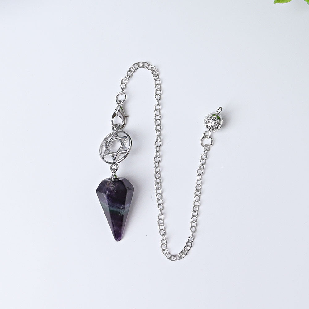 9" Crystal Pendulum Arrow Head - 9 Inch Healing Tool