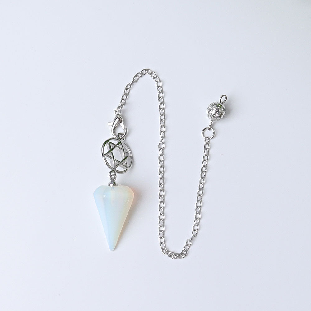 9" Crystal Pendulum Arrow Head - 9 Inch Healing Tool