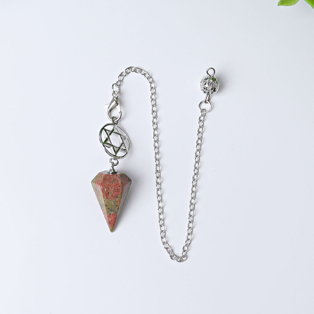 9" Crystal Pendulum Arrow Head - 9 Inch Healing Tool