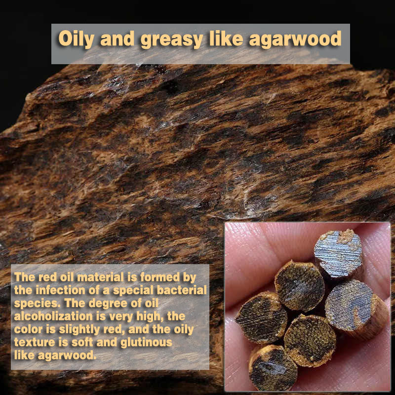 9 Punkte Sinking Agarwood Armband | Heilende Klänge