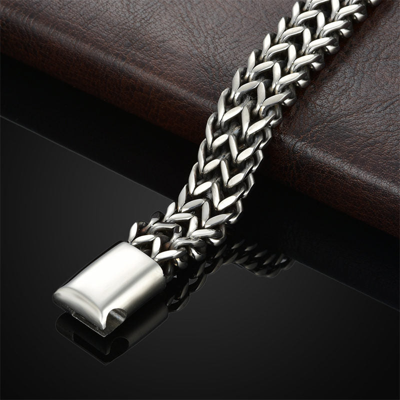Titanium Steel Magnetic Buckle Spiritual Balance Bracelet