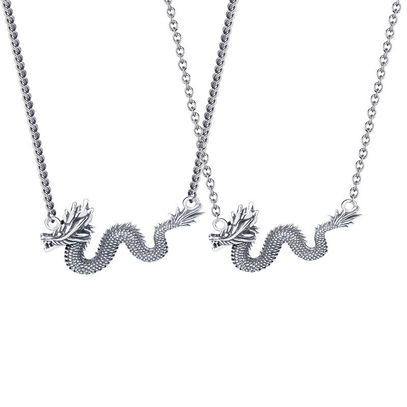 Drachenkette aus 925er Sterlingsilber | Schutz &amp; Stärke