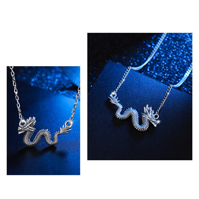 Drachenkette aus 925er Sterlingsilber | Schutz &amp; Stärke