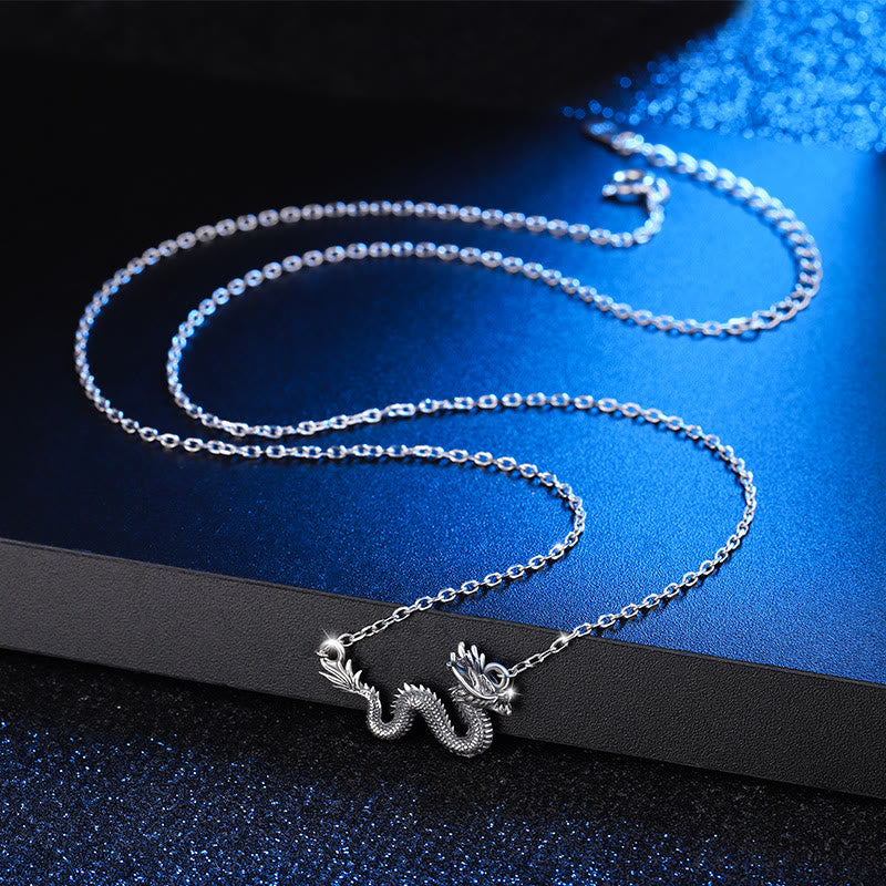 Drachenkette aus 925er Sterlingsilber | Schutz &amp; Stärke