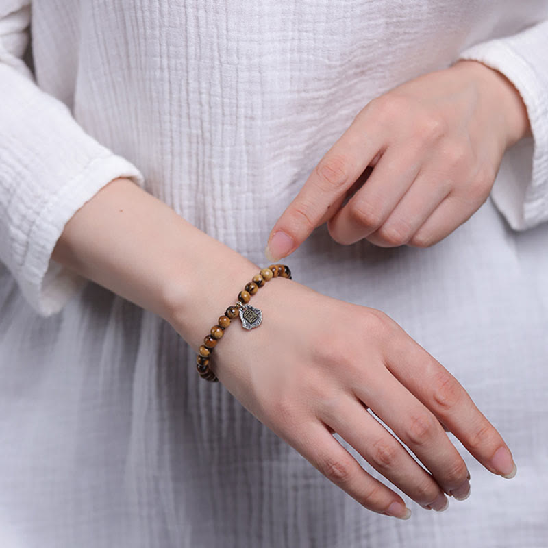 925 Sterling Silber Golden Sea Willow Reichtum &amp; Erfolg Armband