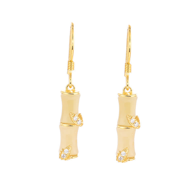 Jade-Ohrringe aus 925er Sterlingsilber für Wohlstand und Schutz