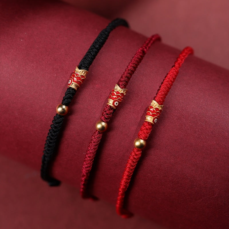 925 Sterling Silber Koi Fisch Armband für Reichtum &amp; Erfolg