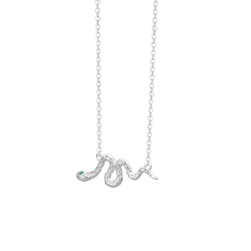 Schmuckset „Jahr der Schlange“ aus 925er Sterlingsilber für Ruhe und Ausgeglichenheit
