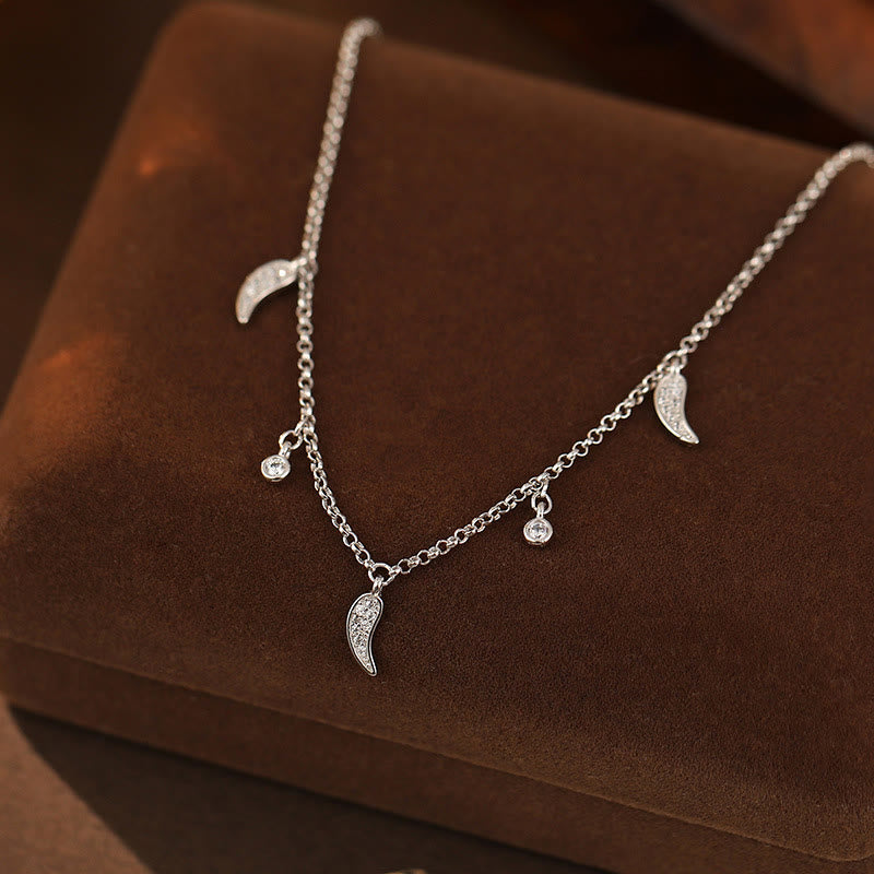 925 Sterling Silber Zirkon Schutz Spiritueller Fußkettchen Charm