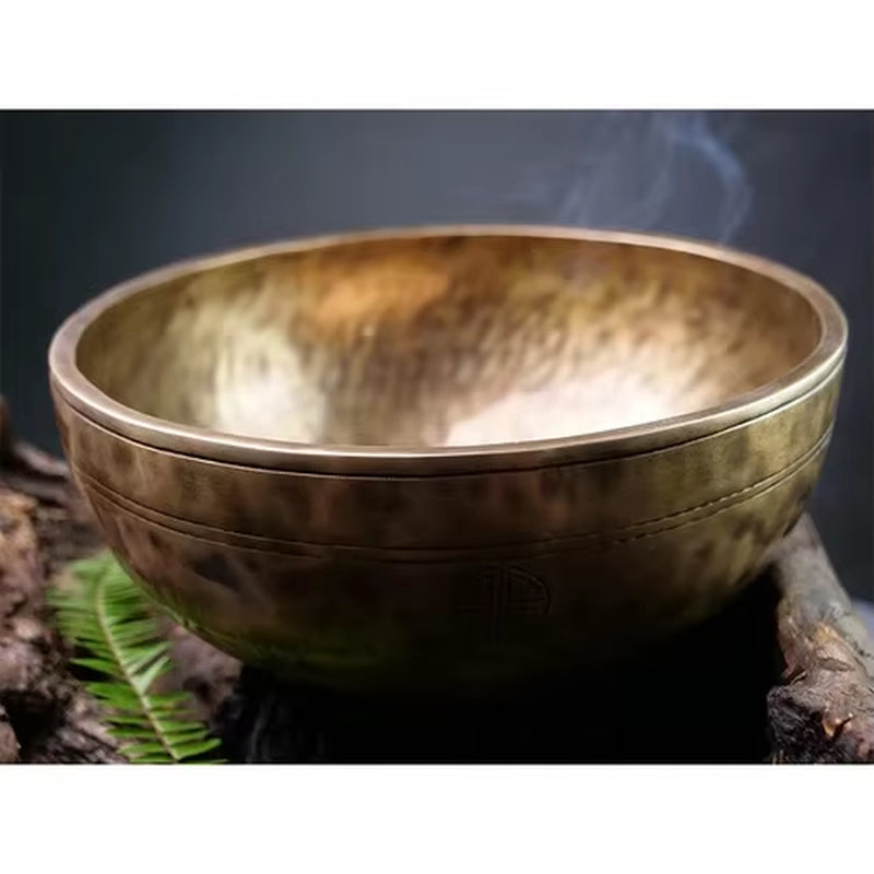 Buddhist Tibetan Singing Bowl Large Handmade Meditation Yoga Nepal Singing Bowls Professional Percussion Instruments Accessories