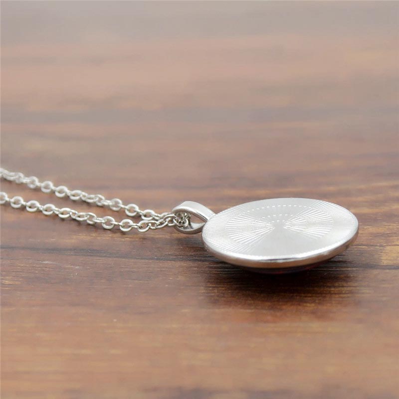 Copper Yin Yang Balance Necklace Pendant Unisex