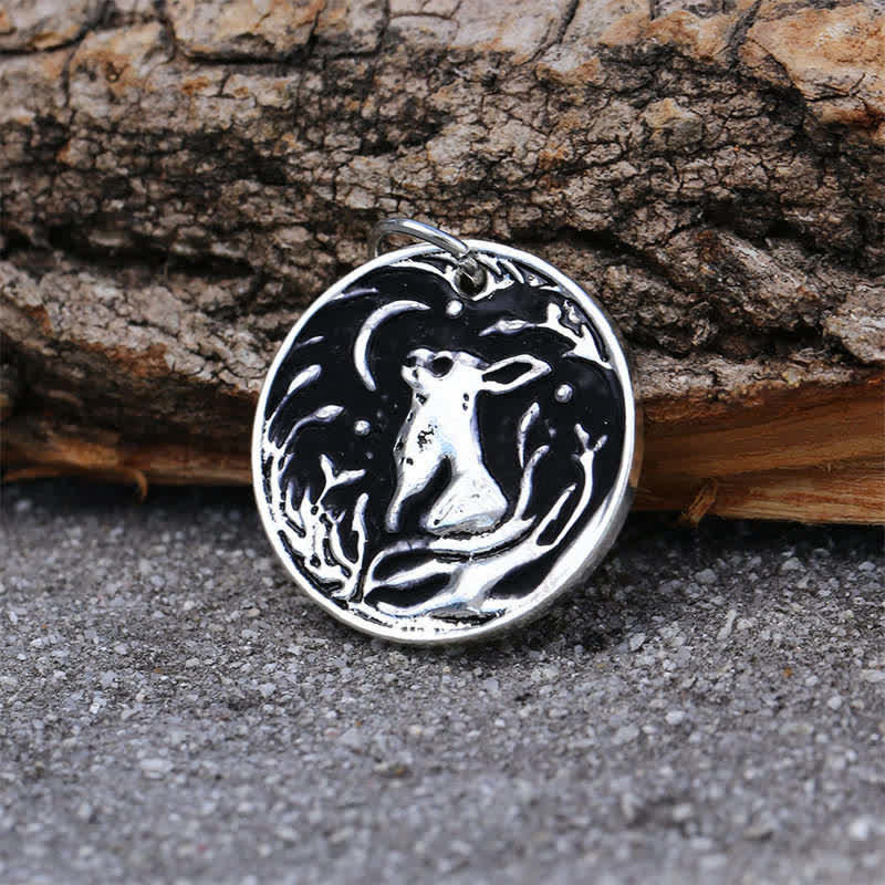 Unisex Year of the Rabbit Chinese Zodiac Alloy Necklace