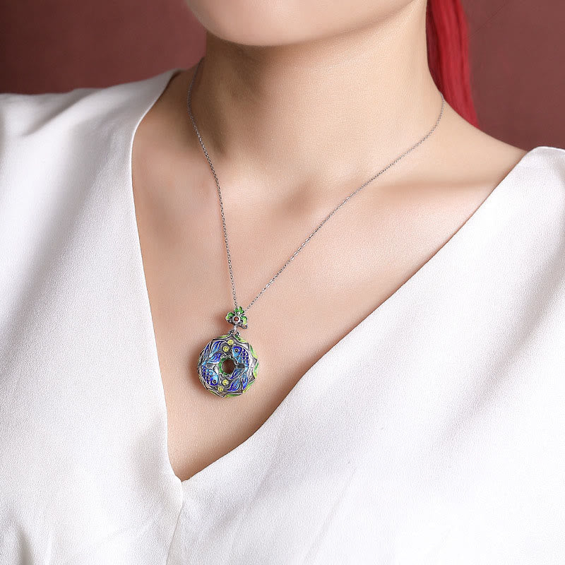 990 Sterling Silber Koi Fisch Anhänger für Glück &amp; Reichtum