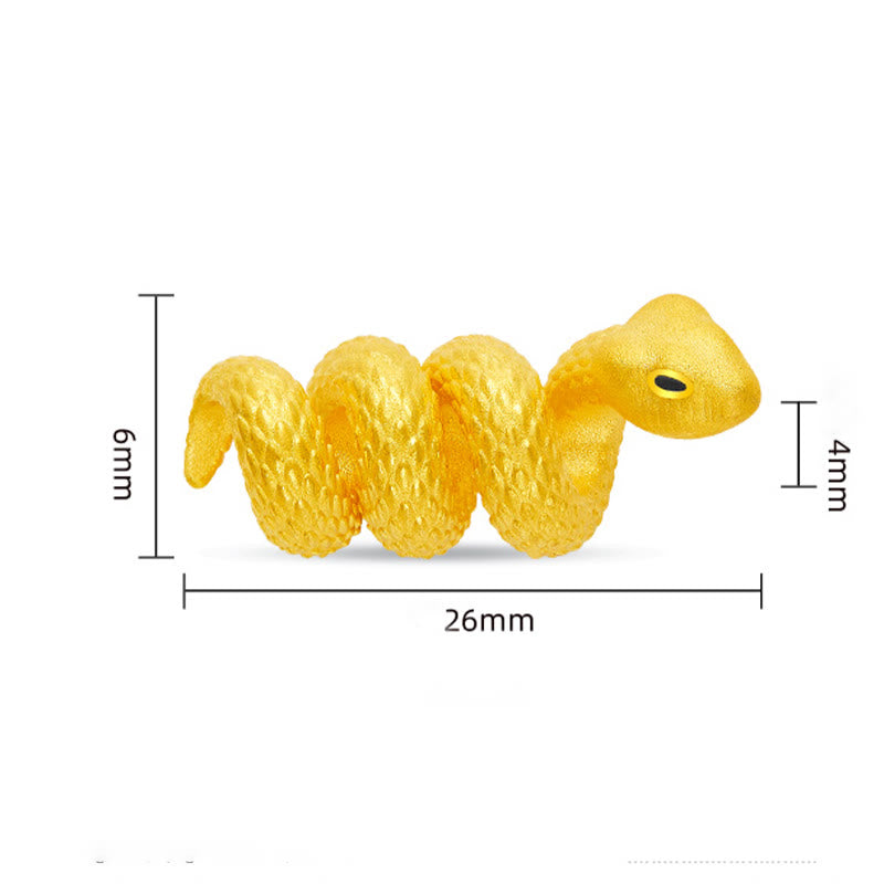 999 Gold Schlangenschutzarmband