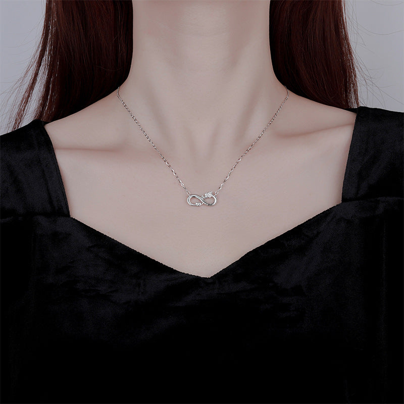 Drachenkette aus 999 Sterlingsilber | Endless Knot Success