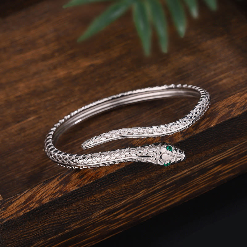999 Sterling Silber Schlangenjahr Sternzeichen Armband