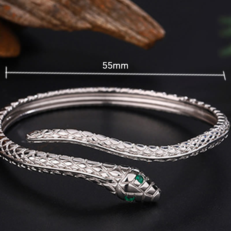 999 Sterling Silber Schlangenjahr Sternzeichen Armband