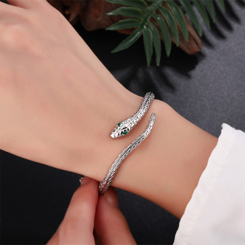 999 Sterling Silber Schlangenjahr Sternzeichen Armband