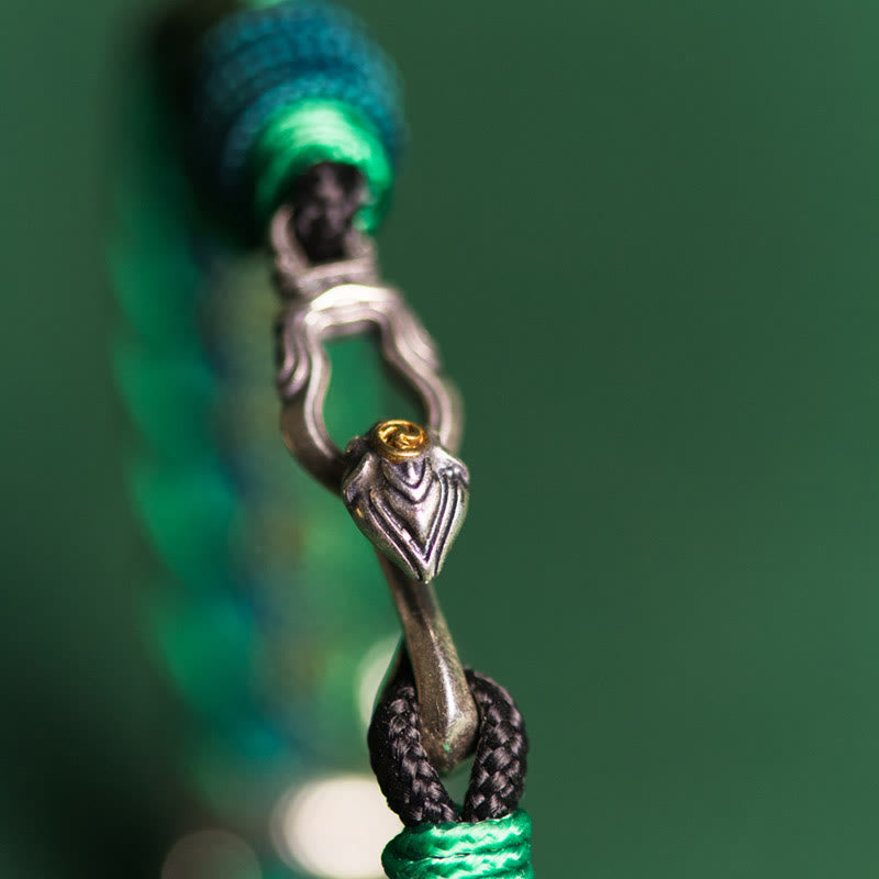 999 Sterling Silber Jahr der Schlange Schutzarmband