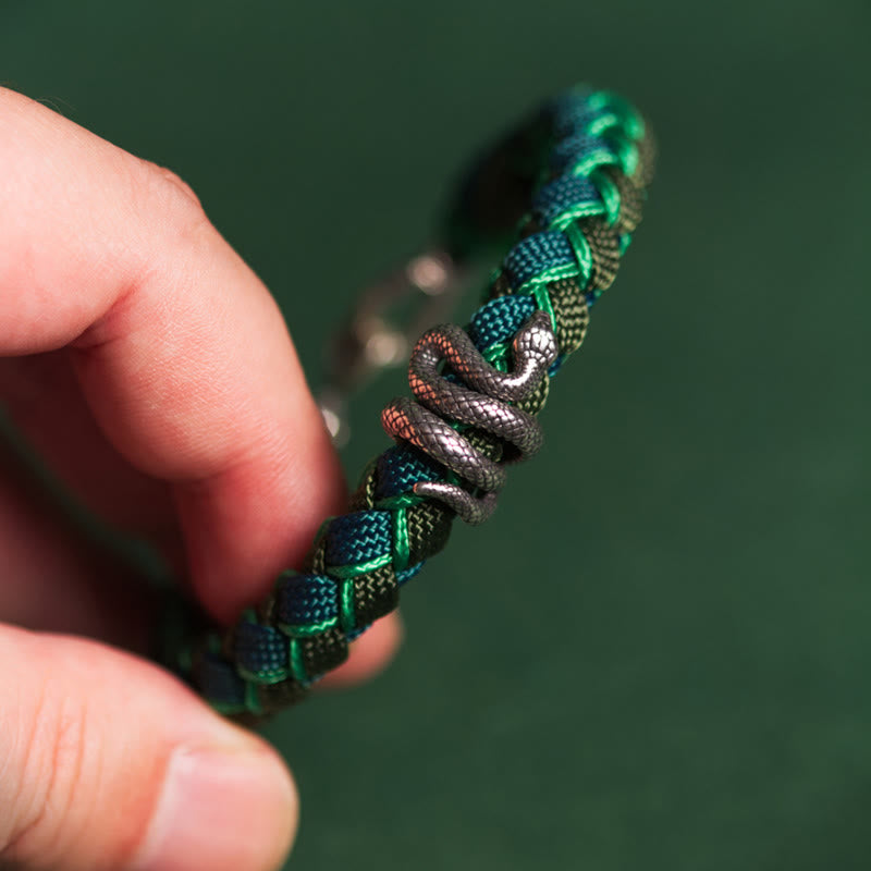 999 Sterling Silber Jahr der Schlange Schutzarmband