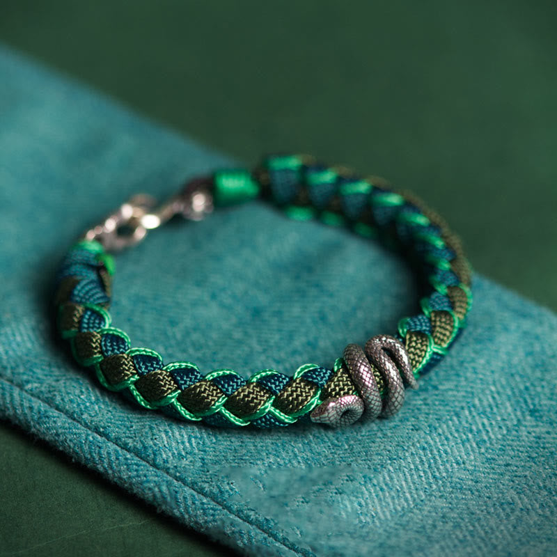 999 Sterling Silber Jahr der Schlange Schutzarmband